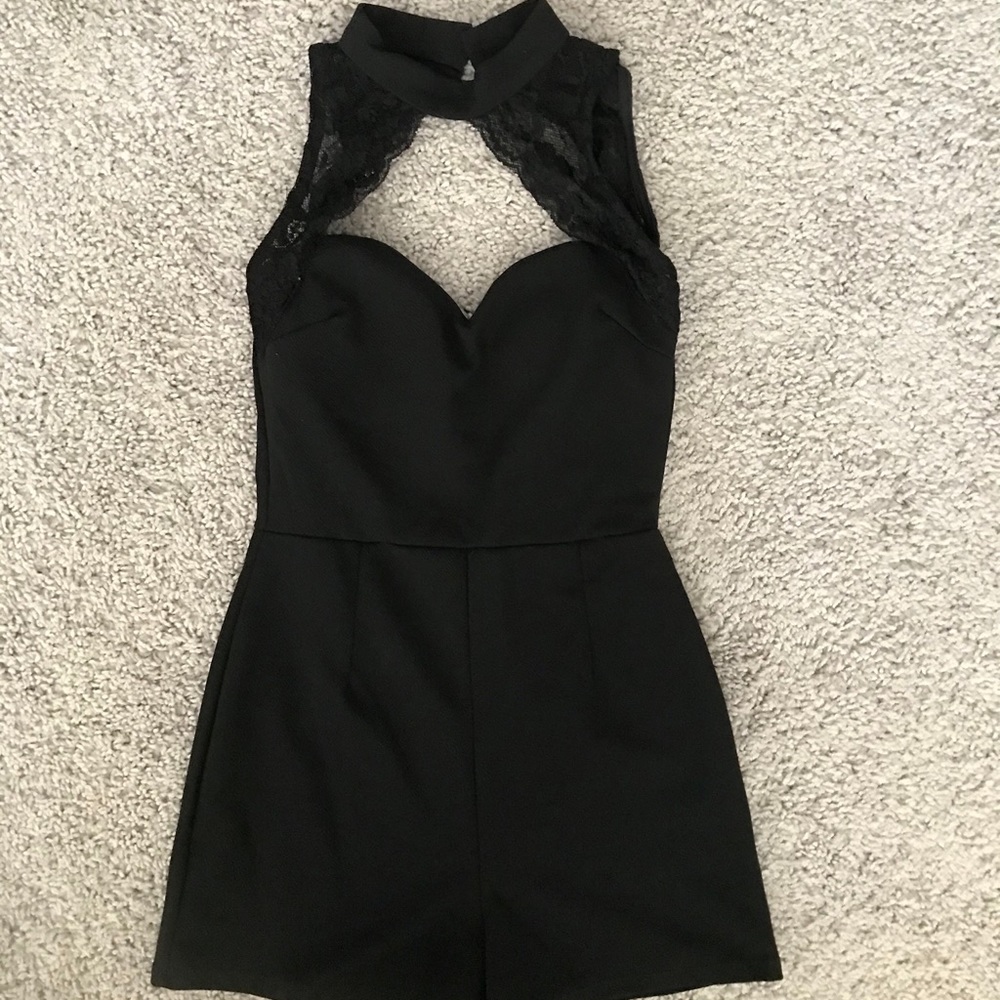 Black Spicy Romper